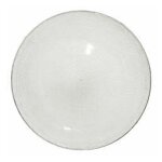 Secret de gourmet - lot de 6 assiettes � dessert 'palm' 21cm gris