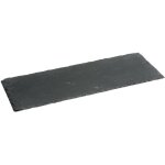 Secret de gourmet - assiette en ardoise - l 30 cm Secret de gourmet - assiette en ardoise - l 30 cm