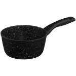 Secret de gourmet - casserole en aluminium de 16 cm avec rev�tement effet pierre noire ou marbre, livraison ...