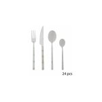 Secret de gourmet - m�nag�re en inox - 24 pi�ces - borah - argent� - livraison gratuite