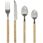 Secret de gourmet - mnagre inox 24 pices indonsie bois