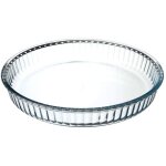 Secret de gourmet - moule � tarte en verre r�sistant � la chaleur, � 32 cm