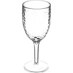 Secret de gourmet - verre  vin, boissons froides estiva, plastique, transparent, 350 ml