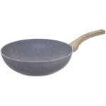 Secret de gourmet - wok en acier forg� de 28 cm avec rev�tement anti - adh�rent en c�ramique, mod�le ...