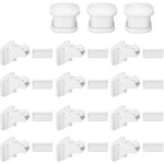 S�curit� b�b� placard bloque porte (12 serrures + 3 cl�s) verrous magn�tique