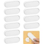 Scurit enfant portes, 10 pices verrou scurit bebe de placard, loquets de scurit pour bb, bloque ...