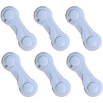 Securite placard enfant 6 pi�ces, bloque porte b�b�, s�curit� placard b�b�, protection bebe pour porte ...