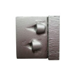 Segment de pon�age diamant� avec pcd - 3 segments - diam�tre 125 mm - �paisseur 10 mm - rotation droite ...