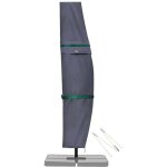 Housse de protection pour parasol de 2 � 4 m, housse de parasol d�port� / patio jardin, 100% polyester, ...