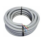 Electricit� - gaine icta pr�fil�e 3 x 2, 5 mm� - longueur 25 m - diam�tre 20 mm