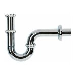 S�lection cazabox - siphon de lavabo laiton chrom� r�glable - 1'1 / 4 - diam�tre 32 mm