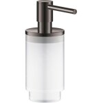 Selection - distributeur de savon liquide, verre / hard graphite 41028a00 - grohe
