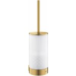 Selection porte - balais de wc mural en verre et mtal avec fixations caches, cool sunrise bross (41076gn0) ...