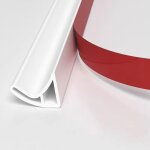 Self adhesive shower water retaining strip foldable safety partition waterproof bathroom kitchen toilet ...