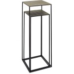 Sellette gigogne metal martele mirage x2