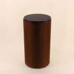 Sellette pliable en carton avec plateau h70xd30cm