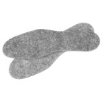 Semelles intrieures en feutre neo pour chaussures 42 - 43 - chaudes et confortables