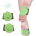 Semelle orthop�dique antid�rapante en silicone pour massage des pieds plats, coussin de soutien de la ...