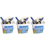 Lot de 3 kits en p�te pour la r�alisation des joints de plaques de p�tre ce 78 semin compos� de 2 couteaux, ...