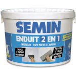 Semin - enduit 2 en 1 multifonctions joint et lissage de la plaque de ptre - intrieur - seau de 7 kg ...