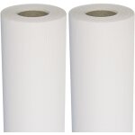 Semin - lot 2 de toiles de verre pour murs et plafonds sem toile eco t 023 - motif maille - rouleau de ...