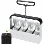 Semoir?presse motte pour semis, outil de blocage de sol, pour serre de jardin bloqueur de sol pour plantules, ...