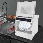 Lave - vaisselle portable  poser, mini lave - vaisselle avec rservoir d'eau intgr de 5 litres, aucun ...
