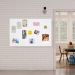6pcs 3030cm plaques de feutre blanc, tableau de notes en feutre, memo board carr en feutre