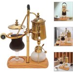 Machine � caf� � siphon, 400 ml, cafeti�re r�tro, set de 4 tasses pour la maison, machine � caf� � siphon ...