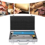 Outils de tournage en carbure, outils de tournage sur bois, kit et bo�te de ciseaux de tournage, tranchant ...