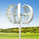 Turbine éolienne 600 w 12 v lantern vertical turbine éolienne + contrleur en fibre de nylon blanc Turbine éolienne 600 w 12 v lantern vertical turbine éolienne + contrleur en fibre de nylon blanc
