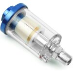 Séparateur d'eau à air comprimé 1 / 4', mini séparateur de filtre à air pour compresseur pistolet à peinture ... Séparateur d'eau à air comprimé 1 / 4', mini séparateur de filtre à air pour compresseur pistolet à peinture ...