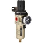 Sparateur d'eau dtendeur rgulateur d'air comprim pour compresseur d'air comprim, avec cran mtallique, ...