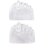 Sparateurs d'orteils en gel, 2 paires de redresseurs de gros orteils  5 trous pour hommes et femmes, ...