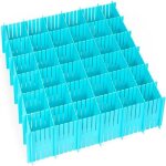S�parateur tiroir, 16 pi�ces r�glable grille tiroir diviseurs, organisateur de tiroir, pour sous - v�tements ...