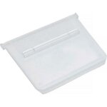 S�paration pour bo�te pour �tag�re l. 120 mm ps transparente 25 pi�ces / boite