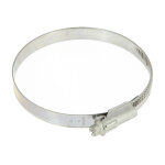 Collier inox crémaillère emboutie b. pleine 12mm Ø80 à 100 Collier inox crémaillère emboutie b. pleine 12mm Ø80 à 100