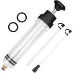 Seringue a huile, 200cc injecteur extracteur avec 2 tuyaux seringue a huile une paire d'anneaux en caoutchouc ...