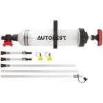 Seringue de remplissage et aspiration 1, 5l - poign�e amovible - robinet de blocage - transparent - gradu�e ...