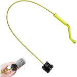 Serpent de plomberie portable, nettoyeur de canalisations flexible, brosse de tuyau de 54 cm avec fil ...