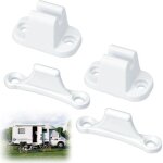 Serratura pour porta di camper et roulotte, compatible avec fori di montaggio da 35 mm et 48 mm, adapt�e ...