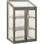 Serre 60x45x100 cm bois de sapin vidaxl Serre 60x45x100 cm bois de sapin vidaxl