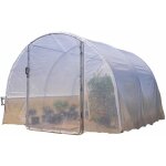 Richel - serre de jardin pied droit 3x3m (9m2) 1 porte centrale battante fabrication francaise