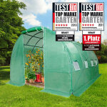 Serre de jardin tunnel 12m2 (3x4), extrment stable, croissance optimale des plants, aration optimale, ...