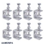 Serre - joints c, 8 pices serre - joints en c robustes en acier inoxydable 304, acier inoxydable serre ...