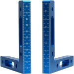 Serre - joint �querres de positionnement � 90 degr�s en alliage d'aluminium, carr� de serrage 12 x 12 ...