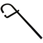 Moncoffrage - serre joint de maon acier saillie 135mm serrage 800mm long 1000mm (10 pices)