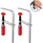 Serre joint rail de guidage 2 pi�ces 160x60mm pour rail de guidage mft et syst�me de rail de guidage, ...