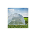 Atout loisir - serre tunnel prima 12 m, portes 1 porte simple