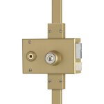 [jamais utilis] serrure 3 points vega horizontal fouillot cylindre de 45 mm droite jpm 504000 18 1a